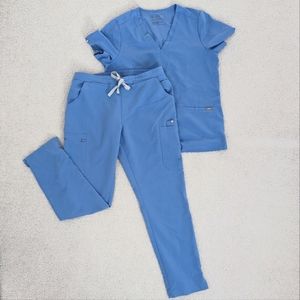 Blue FIGS Scrub Set - Women's Medium